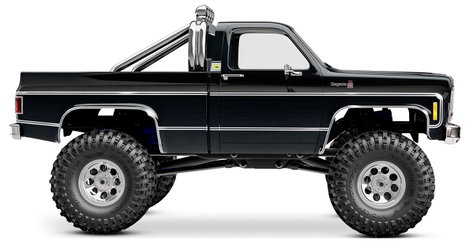 Traxxas TRX-4M Chevrolet K10 High Trail Edition 1:18 Brushed RC modellautó Elektro Crawler 4WD 2,4 G 4. kép