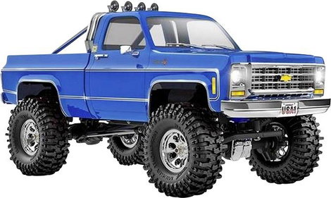 Traxxas TRX-4M Chevrolet K10 High Trail Edition 1:18 Brushed RC modellautó Elektro Crawler 4WD 2,4 G