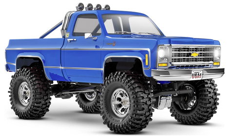 Traxxas TRX-4M Chevrolet K10 High Trail Edition 1:18 Brushed RC modellautó Elektro Crawler 4WD 2,4 G 5. kép