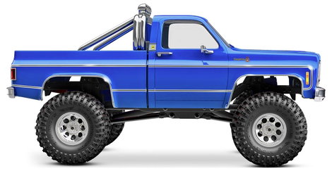 Traxxas TRX-4M Chevrolet K10 High Trail Edition 1:18 Brushed RC modellautó Elektro Crawler 4WD 2,4 G 7. kép