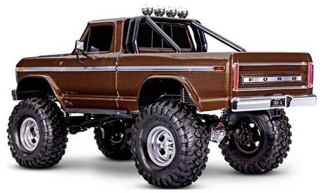 Traxxas TRX-4 Ford F-150 1:10 Brushed RC modellautó Elektro Crawler 4WD RtR 2,4 GHz 3. kép