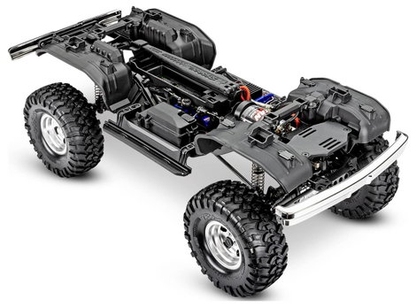 Traxxas TRX-4 Ford F-150 1:10 Brushed RC modellautó Elektro Crawler 4WD RtR 2,4 GHz 9. kép