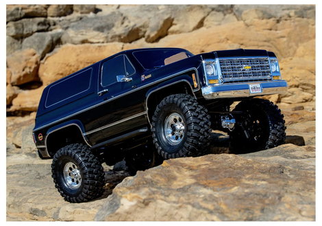 Traxxas TRX-4 1979 Chevrolet Blaze 1:10 Brushed RC modellautó Elektro Crawler 4WD RtR 2,4 GHz 11. kép