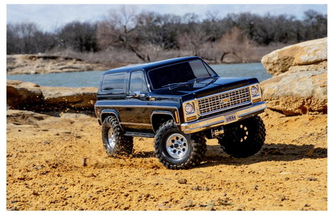 Traxxas TRX-4 1979 Chevrolet Blaze 1:10 Brushed RC modellautó Elektro Crawler 4WD RtR 2,4 GHz 3. kép