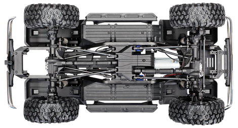 Traxxas TRX-4 1979 Chevrolet Blaze 1:10 Brushed RC modellautó Elektro Crawler 4WD RtR 2,4 GHz 8. kép