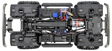 Traxxas TRX-4 1979 Chevrolet Blaze 1:10 Brushed RC modellautó Elektro Crawler 4WD RtR 2,4 GHz 9. kép