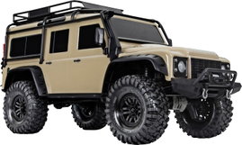 Traxxas TRX-4 Land Rover Defender 1:10 Brushed RC modellautó Elektro Crawler 4WD RtR 2,4 GHz