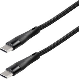 Maxtrack USB kábel USB 2.0 USB-C® dugó 2 m Fekete Spirálkábel, aranyozott érintkező C532-2L