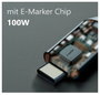 Maxtrack USB kábel USB 2.0 USB-C® dugó 2 m Fekete Spirálkábel, aranyozott érintkező C532-2L 6. bélyegkép