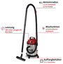 Einhell TC-VC 1540 S 2347405 Nedves-/száraz porszívó 15 l 3. bélyegkép