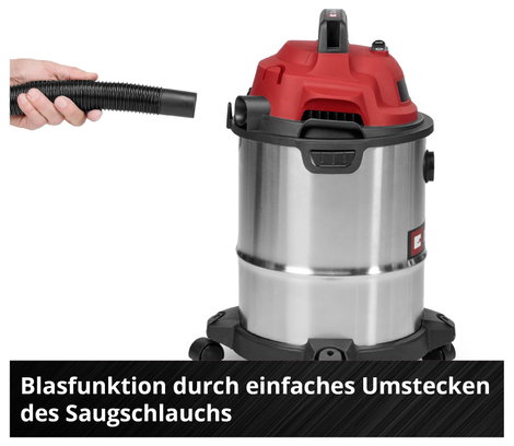 Einhell TC-VC 1540 S 2347405 Nedves-/száraz porszívó 15 l 7. kép