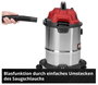 Einhell TC-VC 1540 S 2347405 Nedves-/száraz porszívó 15 l 7. bélyegkép