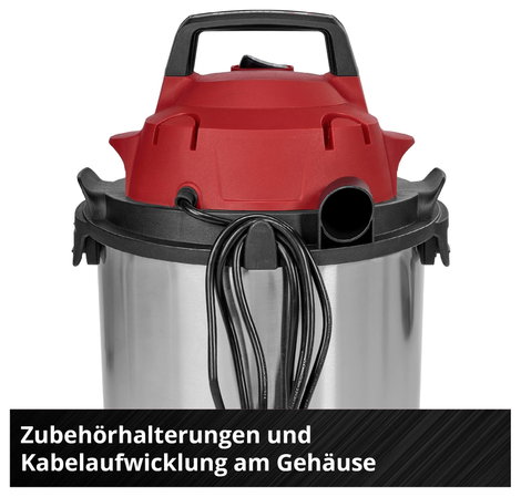 Einhell TC-VC 1540 S 2347405 Nedves-/száraz porszívó 15 l 8. kép