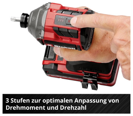 Einhell Professional TP-CI 18/250-C Li BL - Solo 4510095 Akkus ütvecsavarozó Vele szállított akkuk s 7. kép