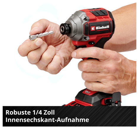 Einhell Professional TP-CI 18/250-C Li BL - Solo 4510095 Akkus ütvecsavarozó Vele szállított akkuk s 8. kép