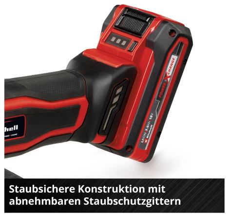 Einhell TE-AG 18/125-2 Li - Solo 4431168 Akkus sarokcsiszoló 125 mm akku nélkül, töltő nélkül 2.5 Ah 10. kép