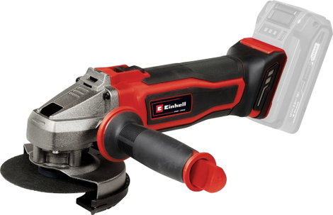 Einhell TE-AG 18/125-2 Li - Solo 4431168 Akkus sarokcsiszoló 125 mm akku nélkül, töltő nélkül 2.5 Ah