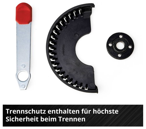 Einhell TE-AG 18/125-2 Li - Solo 4431168 Akkus sarokcsiszoló 125 mm akku nélkül, töltő nélkül 2.5 Ah 6. kép