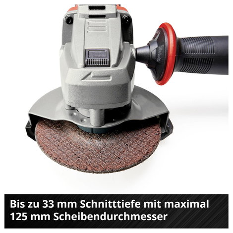 Einhell TE-AG 18/125-2 Li - Solo 4431168 Akkus sarokcsiszoló 125 mm akku nélkül, töltő nélkül 2.5 Ah 7. kép