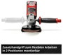 Einhell TE-AG 18/125-2 Li - Solo 4431168 Akkus sarokcsiszoló 125 mm akku nélkül, töltő nélkül 2.5 Ah 9. bélyegkép