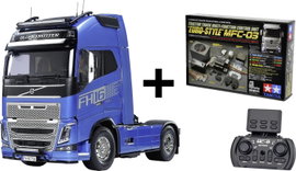 Tamiya 390056375 RC Volvo FH16 XL 750 1:14 Elektro RC modellautó
