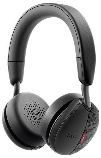 Dell ANC-WL5024 On Ear headset Bluetooth® Fekete mikrofon zajelnyomás Elemtöltés kijelzés, Headset S