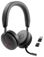 Dell ANC-WL5024 On Ear headset Bluetooth® Fekete mikrofon zajelnyomás Elemtöltés kijelzés, Headset S 4. bélyegkép