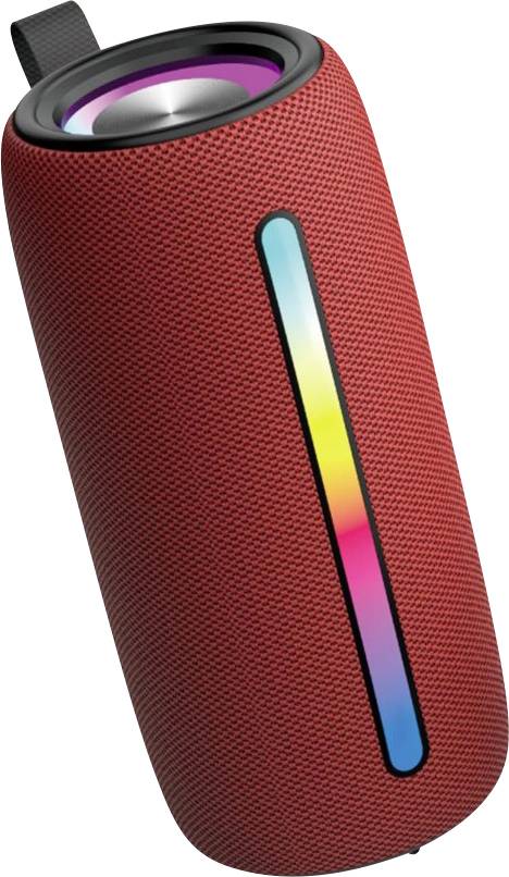 Denver BTL-360BD Bluetooth hangfal AUX, Kihangosító funkció, hordozható, USB Bordó