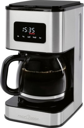 Profi Cook PC-KA 1299 Kávéfőző Inox Üveg kanna