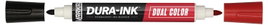 Markal DURA-INK DUAL COLOR 96330 Permanent marker Piros, Fekete Vízálló: Igen