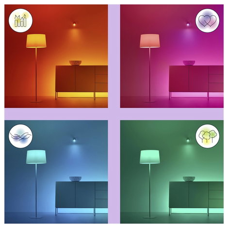 WiZ 8720169072299 LED EEK F (A - G) E27 8.5 W (Ø x Ma) 60 mm x 122 mm 1 db 8. kép
