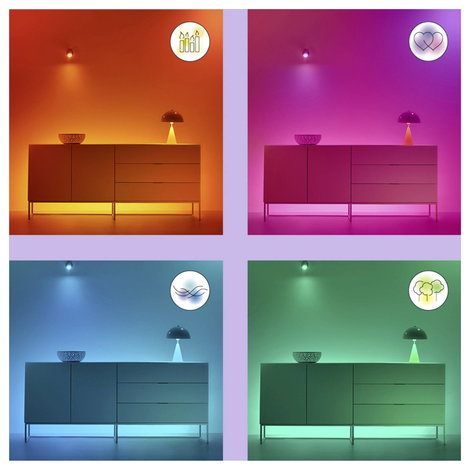 WiZ 8719514551275 LED EEK F (A - G) E14 (Ø x Ma) 39 mm x 116 mm 2 db 11. kép