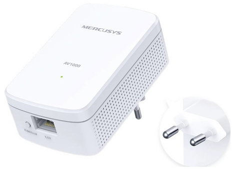 Mercusys Powerline WLAN bővítő adapter MP500 KIT 1000 MBit/s 2. kép