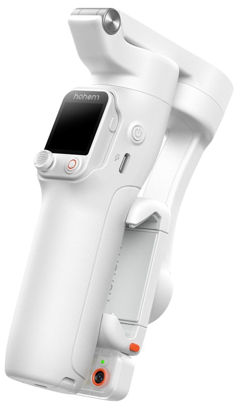 Hohem iSteady V3 Ultra WTH Elekgromos gimbal 1/4 col Fehér Bluetooth, Beépített akku, Beépített állv 5. kép