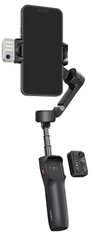 Hohem V3 BLK Elekgromos gimbal 1/4 col Fekete Bluetooth, Beépített akku, Beépített állvány, Okostele 2. bélyegkép