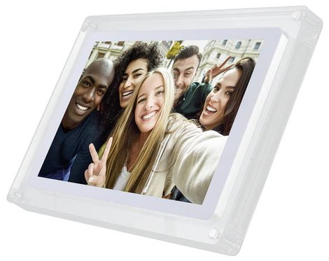 Braun Phototechnik DigiFrame 1020 Digitális képkeret 25.7 cm 10.1 coll EEK: C (A - G) 1280 x 800 Pix 4. kép