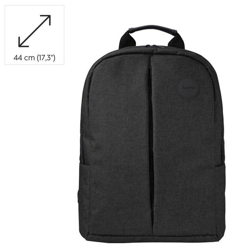 Hama Notebook hátizsák Alkalmas: Max.: 43,9 cm (17,3) Fekete 3. kép