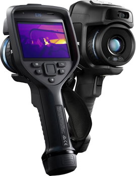 FLIR E76 24° + 14° Hőkamera -20 - 650 °C 320 x 240 Pixel 30 Hz Érintőképernyő, MSX®, MeterLink™, WiF