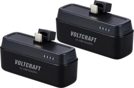 VOLTCRAFT VC-PBP3040PD Powerbank 4500 mAh Power Delivery Lítiumion Fekete (matt) állapotjelző