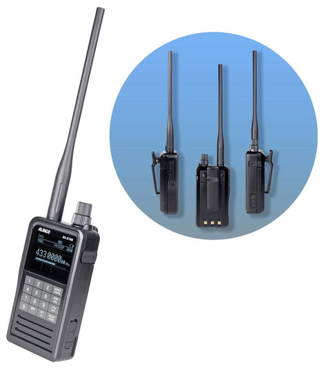 Alinco ALINCO DJ-X-100-E Digitaler Multi-Mode Empfänger 1207 Rádió kézi szkenner 4. kép