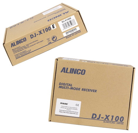 Alinco ALINCO DJ-X-100-E Digitaler Multi-Mode Empfänger 1207 Rádió kézi szkenner 6. kép