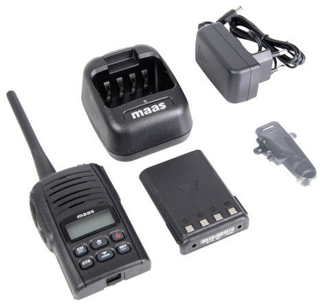 MAAS Elektronik MAAS PT-4502 PMR-446 Handfunkgerät 1963 PMR készülék 5. kép