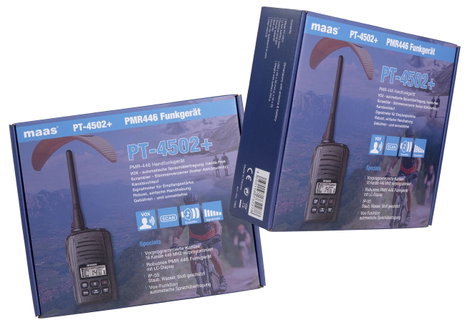 MAAS Elektronik MAAS PT-4502 PMR-446 Handfunkgerät 1963 PMR készülék 6. kép
