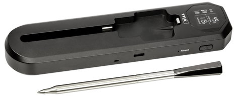 TFA Dostmann SMART BBQ KÜCHEN-CHEF 2 Grill hőmérő Gáz, Grillkocsi, Gömb, Kombinált, Mibil gáz grille 3. kép