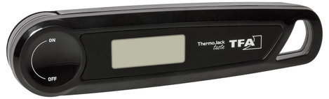 TFA Dostmann THERMO JACK TASTE Grill hőmérő Fekete 2. kép