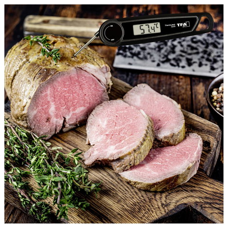 TFA Dostmann THERMO JACK TASTE Grill hőmérő Fekete 6. kép