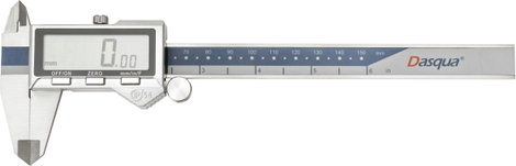 Dasqua DIN EN 862 2019-0005 Digitális tolómérő 150 mm IP54