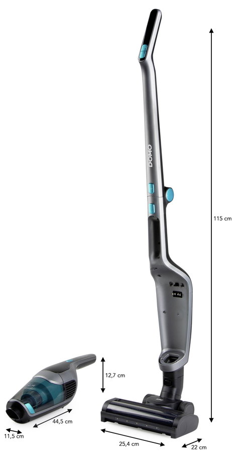 DOMO AKKU-STAUBSAUGER2-IN-1 DO249SV Akkus kézi porszívó 21.6 V 28. kép
