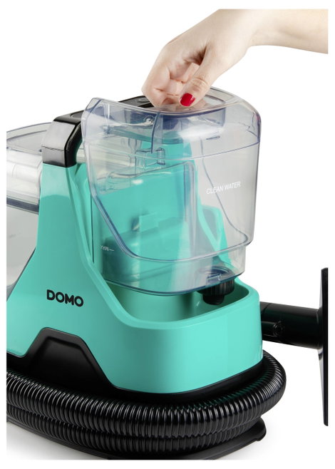 DOMO MULTIFUNKTIONALER FLECKENREINIGER Gőztisztító DO250SC 600 W Zöld 2 víztartály 33. kép