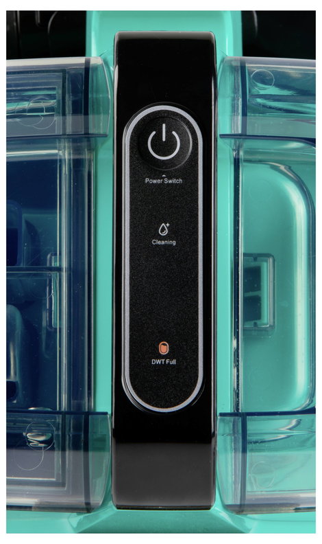 DOMO MULTIFUNKTIONALER FLECKENREINIGER Gőztisztító DO250SC 600 W Zöld 2 víztartály 5. kép